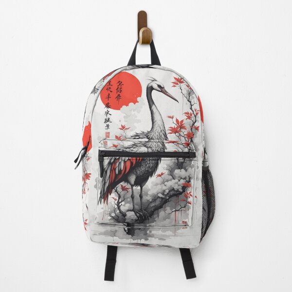 Item preview, Stunning Japanese Crane designed and sold by Vector Scout Lab.
