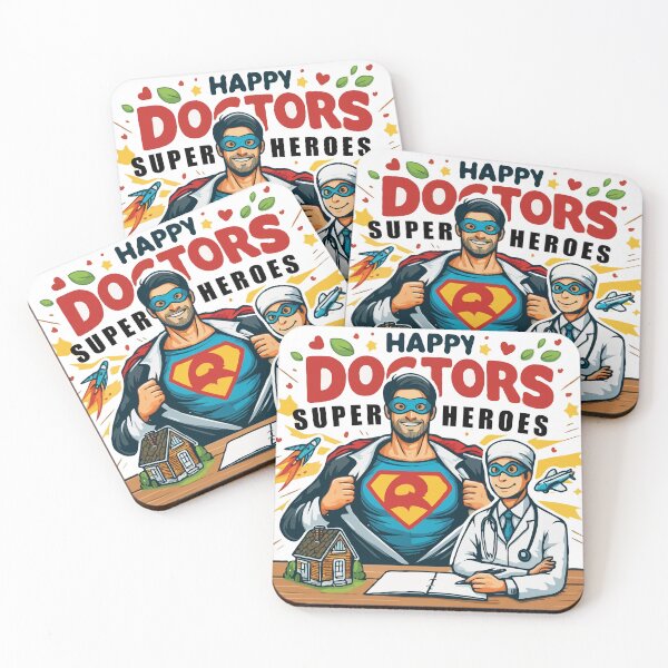 Item preview, doctors are super heroes red designed and sold by TshirtTalkYou.