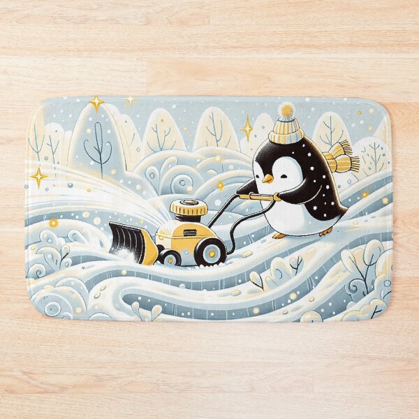 Item preview, Adorable Penguin's Snowfield Artistry designed and sold by zzz888.