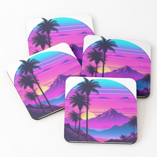 Item preview, Neon Sunset Vibes (1366) designed and sold by WASjourney.