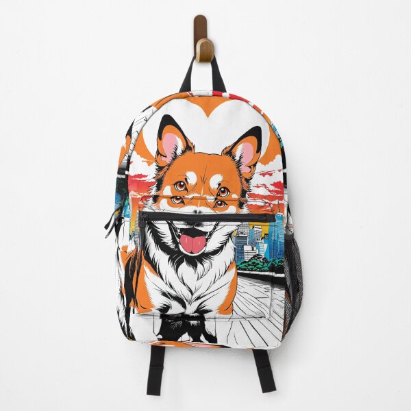 Item preview, The image portrays a vibrant illustration featuring a fluffy dog. designed and sold by yeekazar.