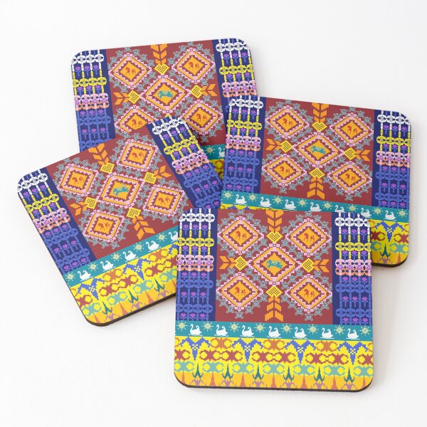 Item preview, Cross stitch work ethnic pattern Pixel designed and sold by Chattakan.