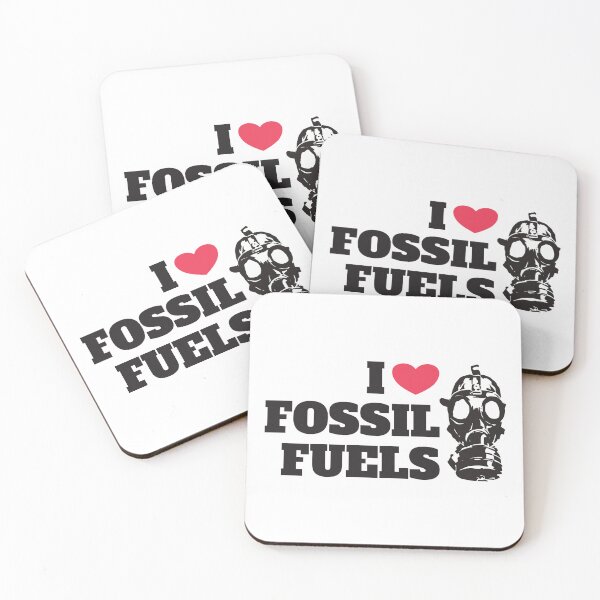 Item preview, I Love Fossil Fuels / I Heart Fossil Fuels designed and sold by thecatcouch.
