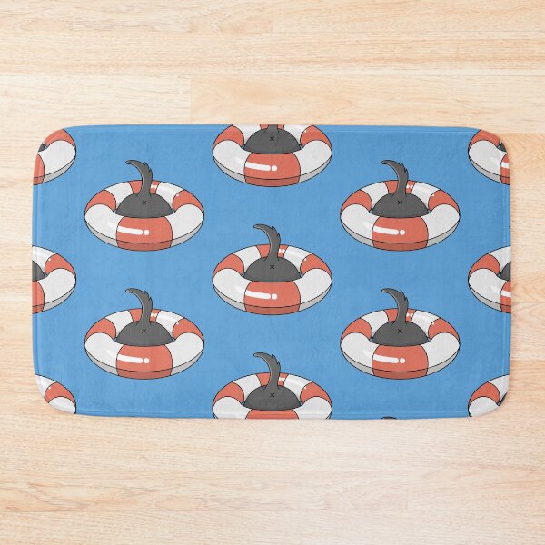Item preview, Beach Dog - Dog in a red rubber ring designed and sold by Amy Farmer.