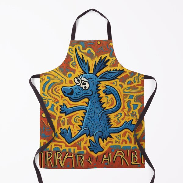 Item preview, In a vibrant cityscape, a graffiti dog designed and sold by Owl-o-the-wisp.
