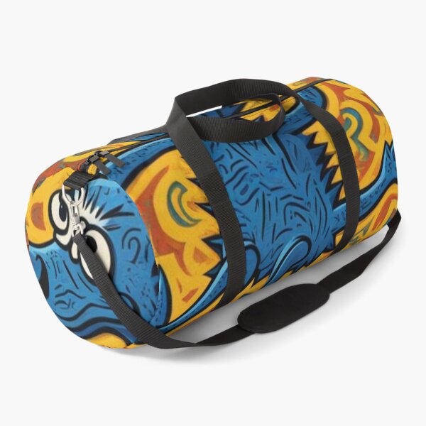 Item preview, In a vibrant cityscape, a graffiti dog designed and sold by Owl-o-the-wisp.
