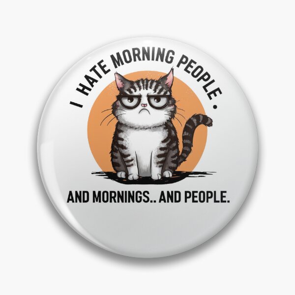 Item preview, I HATE MORNING designed and sold by PGAart.