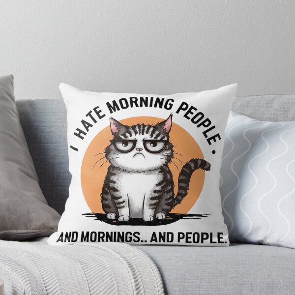 Item preview, I HATE MORNING designed and sold by PGAart.