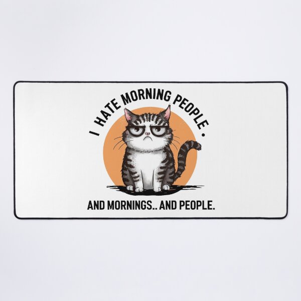Item preview, I HATE MORNING designed and sold by PGAart.