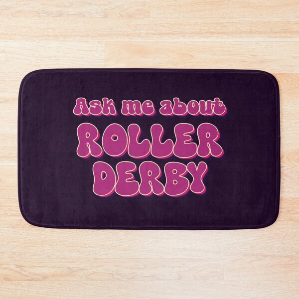 Item preview, Ask Me About Roller Derby designed and sold by Christina McEwen.