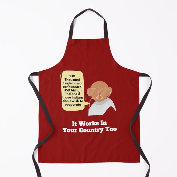 Item preview, Gandhi peaceful non violent non cooperation designed and sold by FreedomAlways.