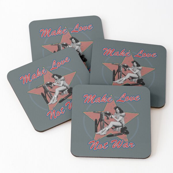 Item preview, Make LOVE Not WAR designed and sold by never-still.