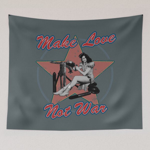 Item preview, Make LOVE Not WAR designed and sold by never-still.