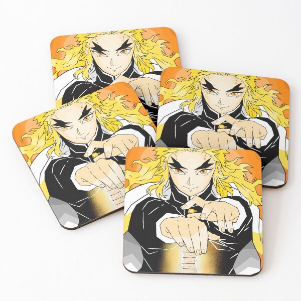 Item preview, Rengoku- Kimetsu no Yaiba designed and sold by Xoet-Draw.