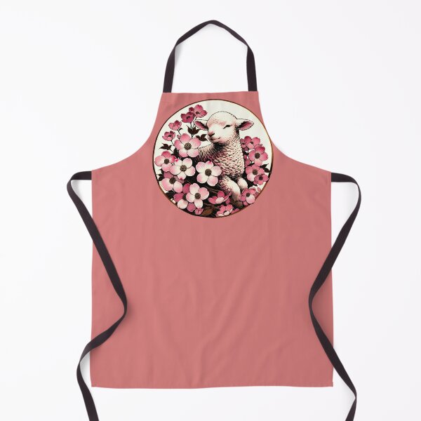 Item preview, Lamb and Dogwood Tree designed and sold by FrictionMaxxing.
