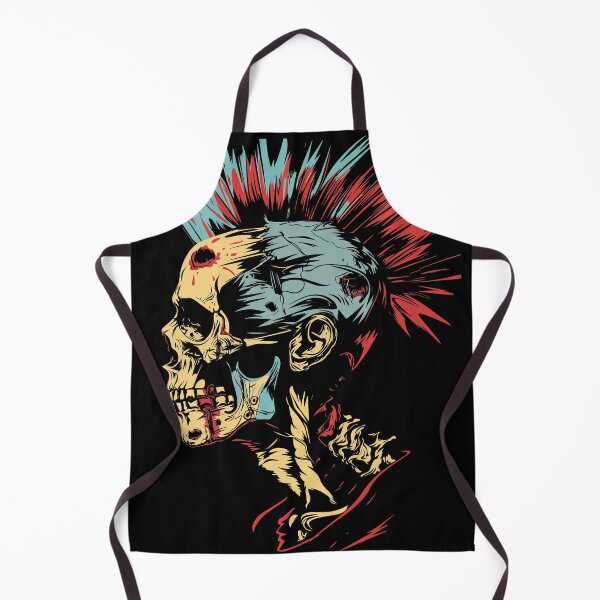 Item preview, Horror Punk Zombie Mohawk designed and sold by drizzd.