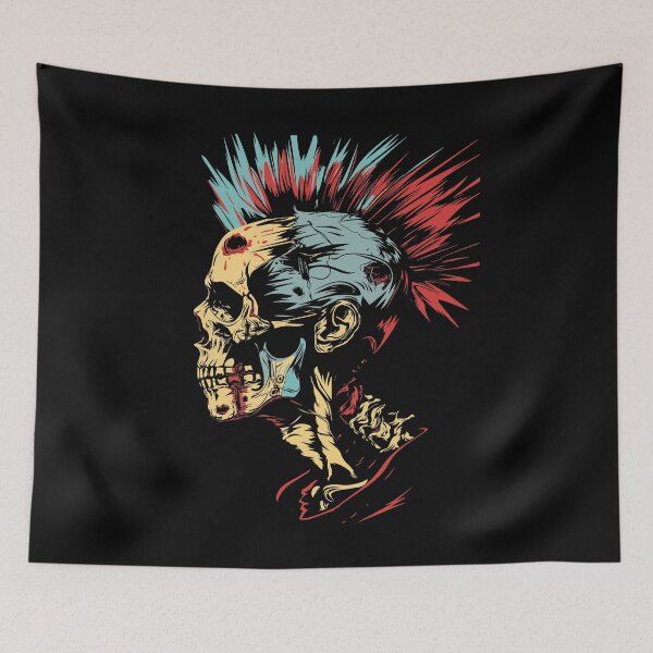Item preview, Horror Punk Zombie Mohawk designed and sold by drizzd.