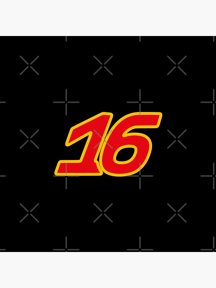 Formula 1 Charles Leclerc Racing Number 16 Ferrari Red Formula 1 Charles Leclerc Racing Number 16 Ferrari Red