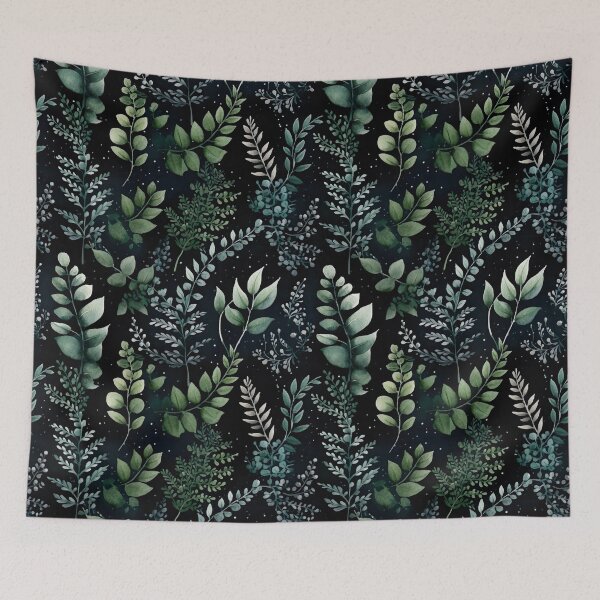 Item preview, Cottagecore Botanical Floral Herbs Plants Berries Pressed Flowers designed and sold by fluffstuffgifts.