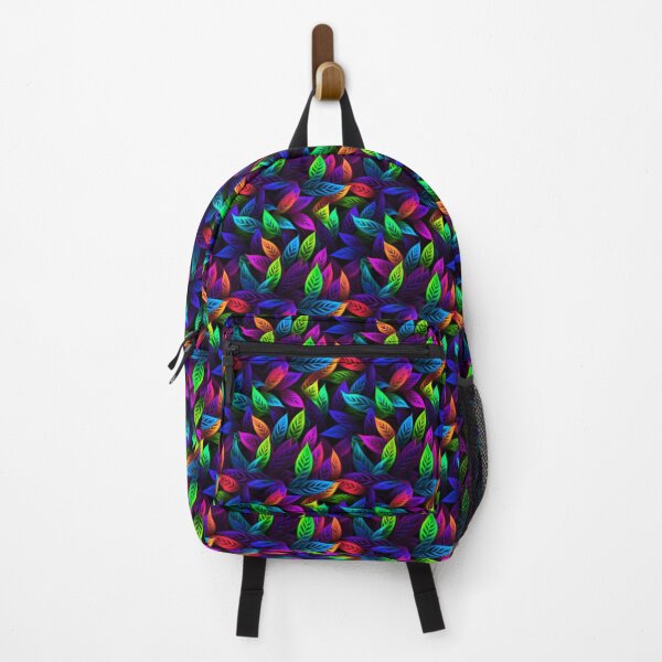 Item preview, Leaf Pattern in Bright Neon. designed and sold by SBD-Shop.