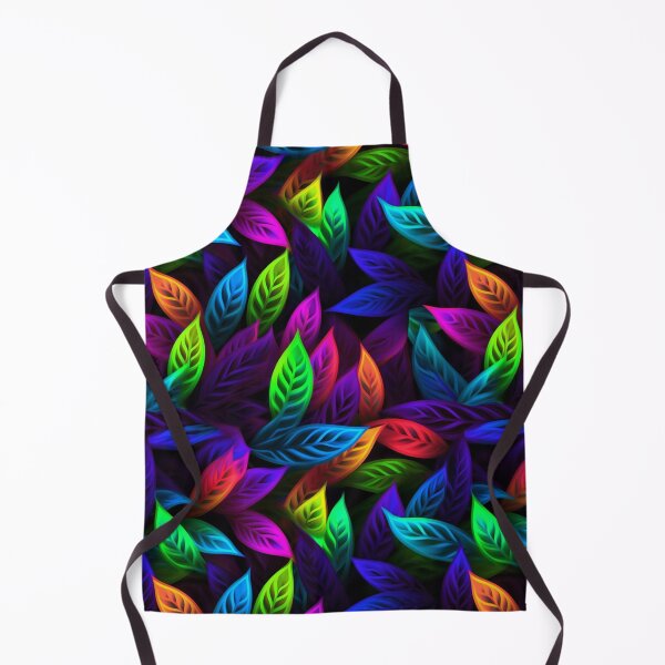 Item preview, Leaf Pattern in Bright Neon. designed and sold by SBD-Shop.