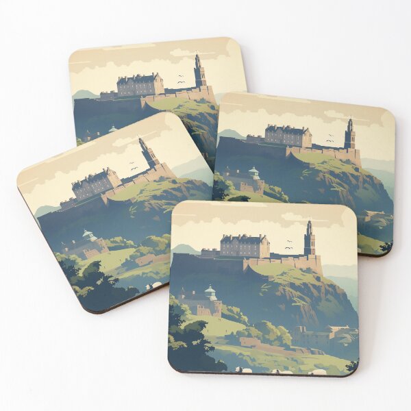 Item preview,  Retro Travel Poster Edinburgh - Explore the Historic Charms of Scotland's Capital! designed and sold by StrasserArt.