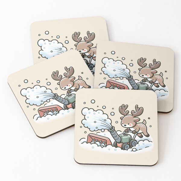 Item preview, Deer's Snow Path designed and sold by zzz888.