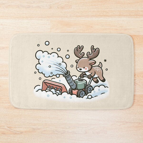Item preview, Deer's Snow Path designed and sold by zzz888.