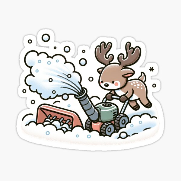Item preview, Deer's Snow Path designed and sold by zzz888.