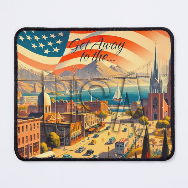 Item preview, Get Away to the USA designed and sold by chrisbradbury.
