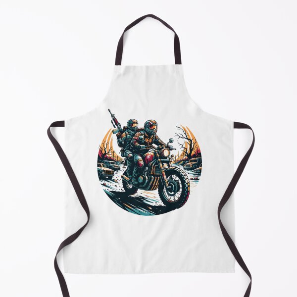 Item preview, Survivors of the Cataclysm: Post-Apocalyptic Motorcyclists designed and sold by Barbaventuras.