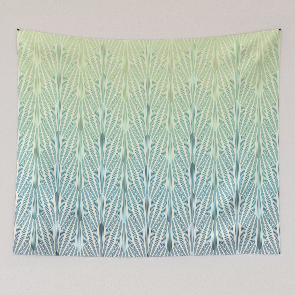 Item preview, Retro gradient chevron II designed and sold by Sumaia Sharmin.