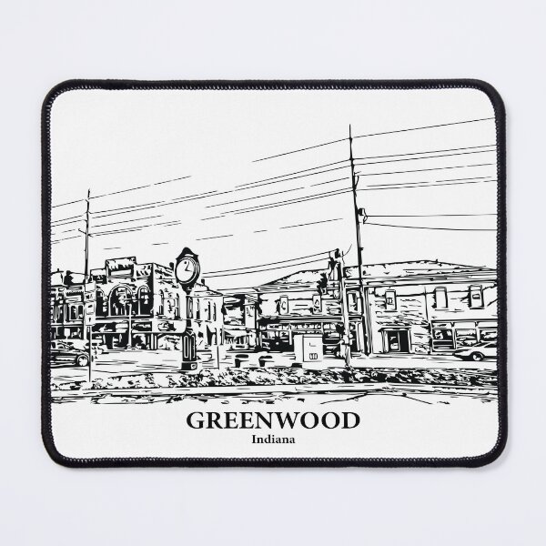 Item preview, Greenwood - Indiana designed and sold by Lakeric Cityscapes.