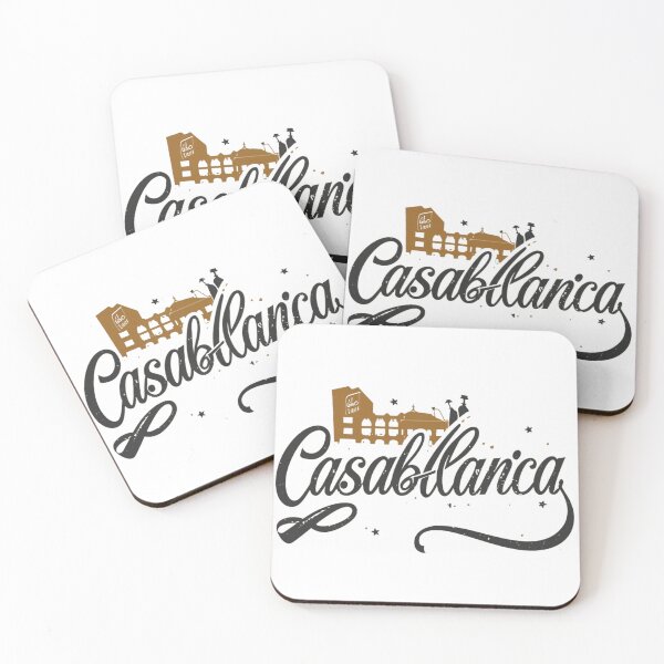 Item preview, Casablanca Elegance: Vintage Film Logo Apparel. designed and sold by BENMBARK.