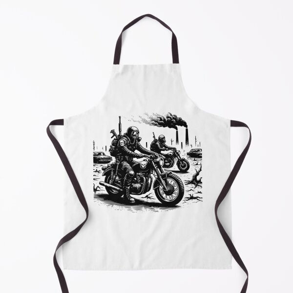 Item preview, Survivors of the Cataclysm: Post-Apocalyptic Motorcyclists designed and sold by Barbaventuras.