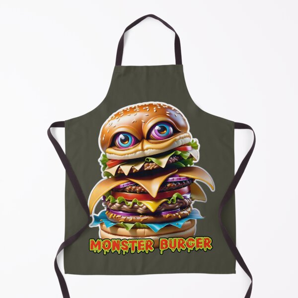 Item preview, Cool Monster Burger - Cheeseburger designed and sold by TheArtOfPat.