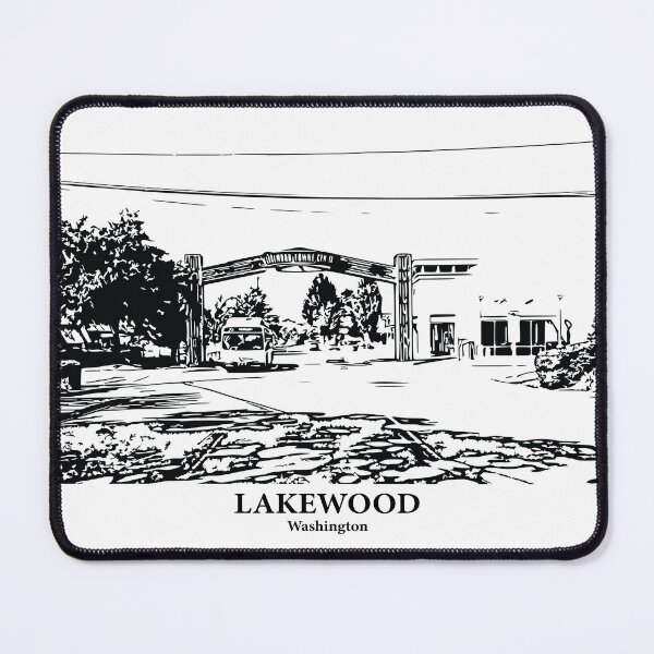 Item preview, Lakewood - Washington designed and sold by Lakeric Cityscapes.