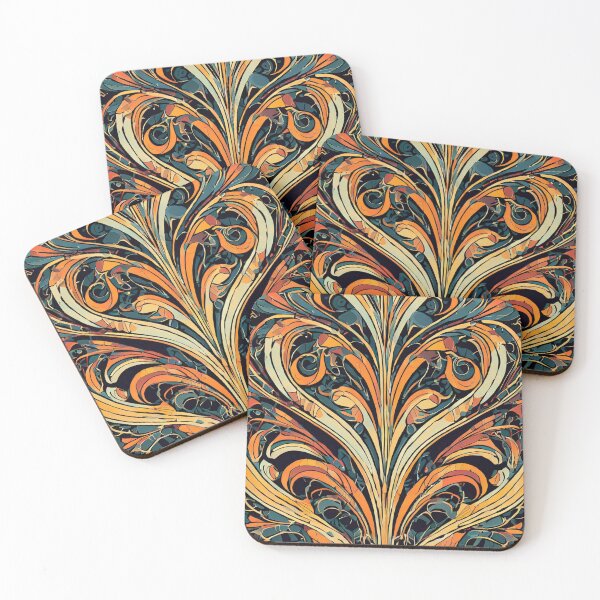 Item preview, Victorian Patterns of Vintage Wallpaper designed and sold by drawbey.