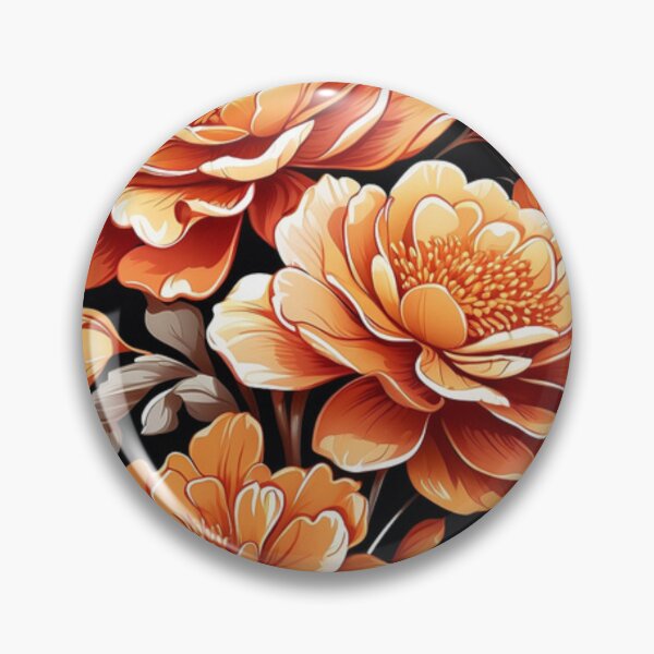 Item preview, Cute Oronge Flowers designed and sold by products4urduke.