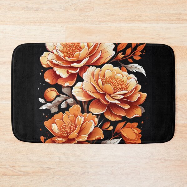 Item preview, Cute Oronge Flowers designed and sold by products4urduke.