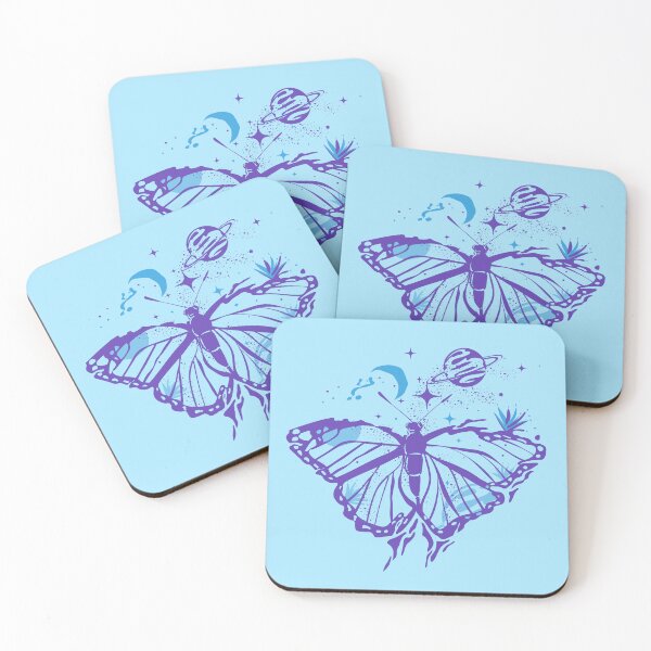Item preview, Mystical Cosmic Purple Butterfly designed and sold by IggysArrrt.