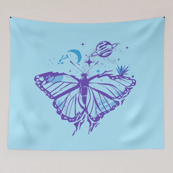 Item preview, Mystical Cosmic Purple Butterfly designed and sold by IggysArrrt.
