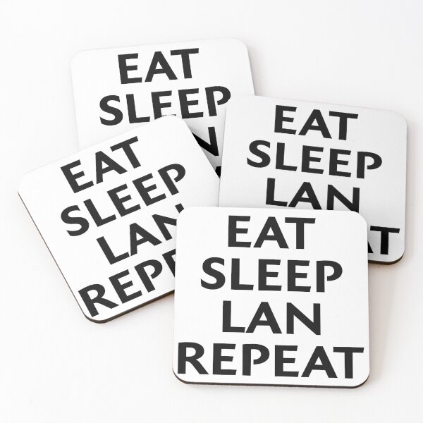 Item preview, EAT SLEEP LAN REPEAT designed and sold by ML--Designs.