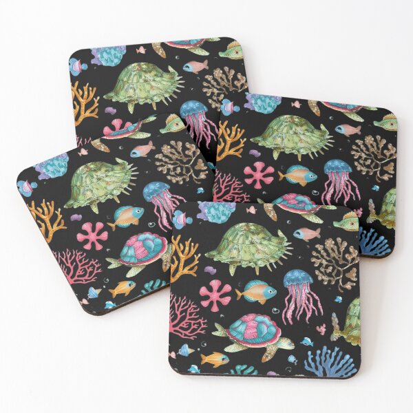 Item preview, Sea Symphony: Vibrant Patterns of Marine Life designed and sold by DunuStore.