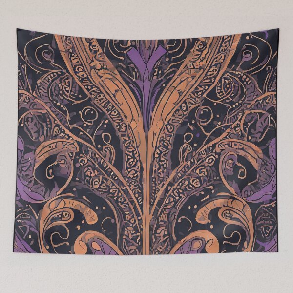 Item preview, Victorian Patterns of Vintage Wallpaper designed and sold by drawbey.