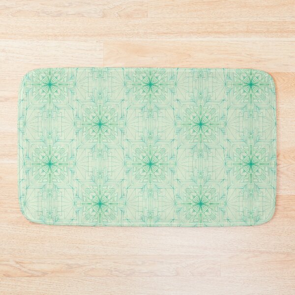 Item preview, Green Geometric Mandala designed and sold by Robert Prata Artist.