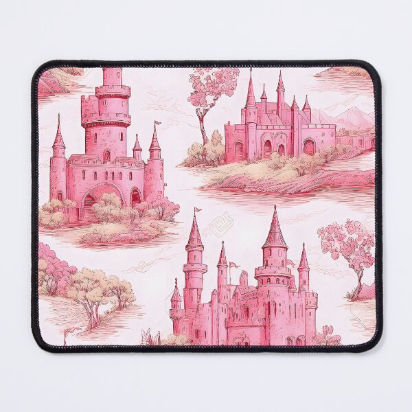 Item preview, Pink Castle Illustrations designed and sold by ArtbyJustis.