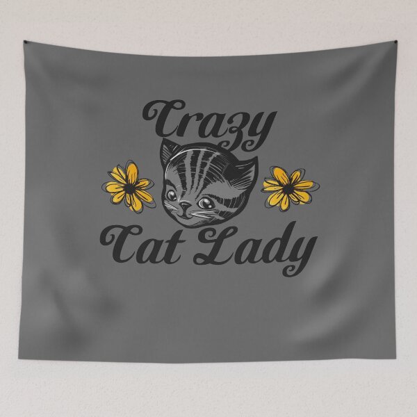Item preview, Crazy Cat Lady designed and sold by FrictionMaxxing.