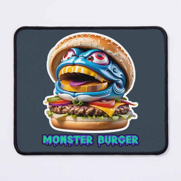 Item preview, Cool Monster Burger - Cheeseburger designed and sold by TheArtOfPat.