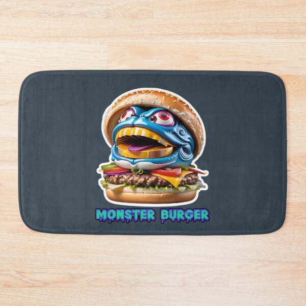 Item preview, Cool Monster Burger - Cheeseburger designed and sold by TheArtOfPat.